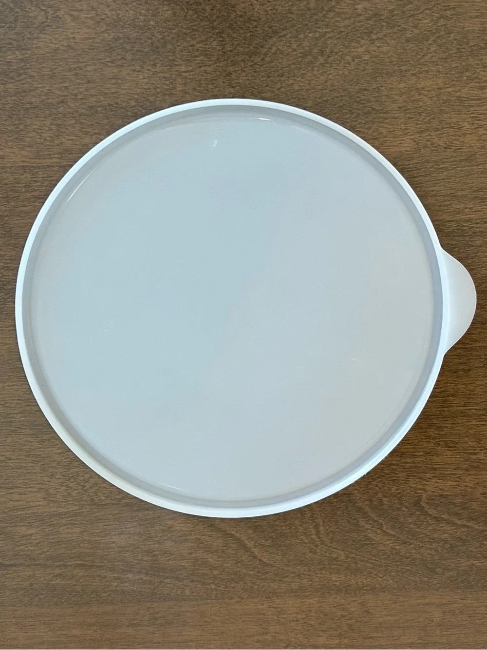 TUPPERWARE ICE PRISM CLEAR ACRYLIC 8 1/4 CUP BOWL WITH SEAL